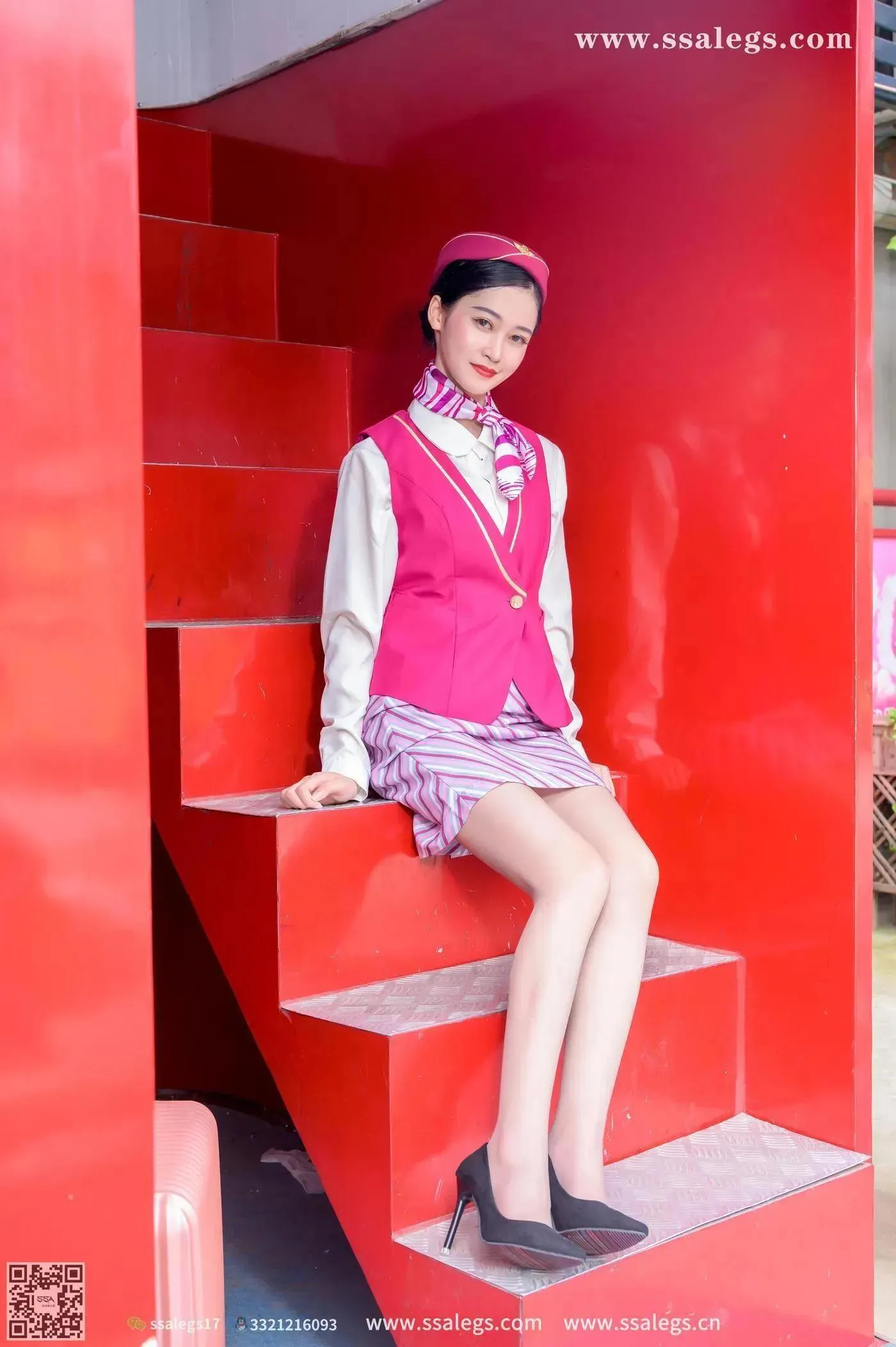 [SSA丝社]超清写真 NO.435 漫漫 她的空姐梦(上) [69P]插图9